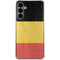 Belgium Flag Distressed Galaxy S24 Plus Clear Case